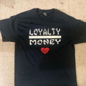 Loyalty over money shirt, best quality provided.